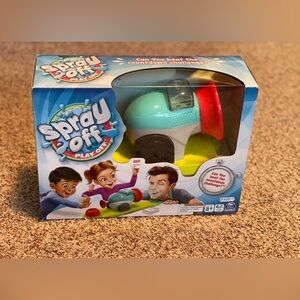 Spray off play off game